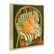 Stupell Industries Cat In Rattan Chair Floating Frame, design by Walker Noble